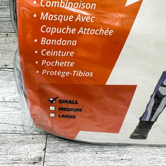 NWT InSpirit Designs Fortnite Skull Trooper Size Small Adult Halloween Costume - Picture 4 of 5